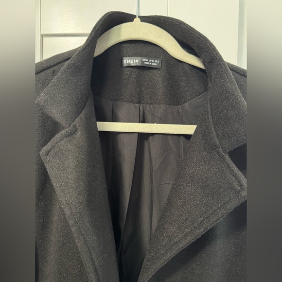 Women's Black Coat SHEIN - Picture 4 of 4
